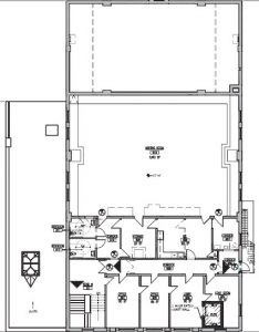 Historic Masonic Theatre - Architecture Plans -theatre_3rd_floor_level_design_drawing