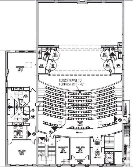 Historic Masonic Theatre – Architecture Plans -theatre_balcony_level ...